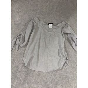 club‎ monaco sophiya top chemise heather gray size 6